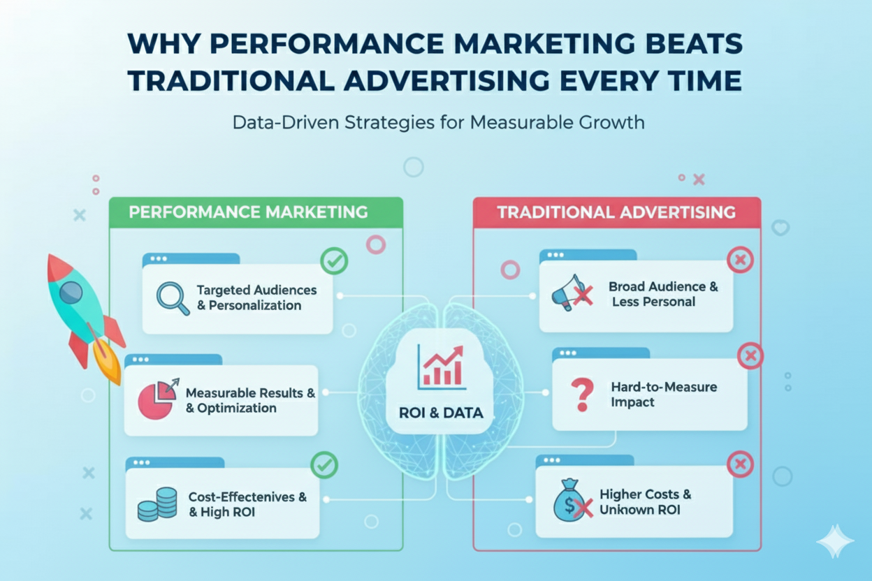 Why Performance Marketing Beats Traditional Advertising Every Time
